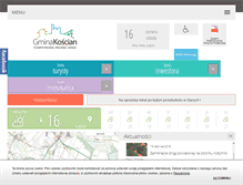 Tablet Screenshot of gminakoscian.pl